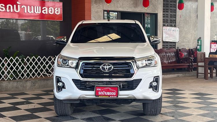 Toyota Hilux Revo 2019 2.4 Prerunner E Plus Pickup ดีเซล ไม่ติดแก๊ส เกียร์ธรรมดา ขาว รูปที่ 2