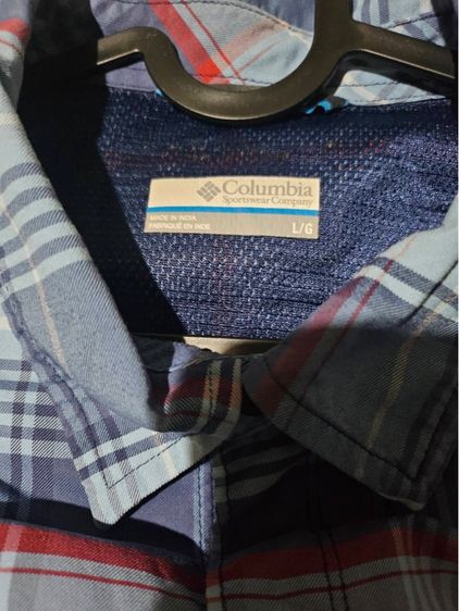 เสื้อเชิ้ต Columbia ของแท้ ลายสก็อตเท่ๆ ไซซ์ L รูปที่ 3