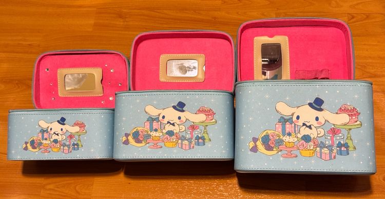➗➰ คิดราคาคนละครึ่ง 🧰 กระเป๋า sanrio 3 ชั้น 3 กล่องในกล่องเดียวกัน รูปที่ 2