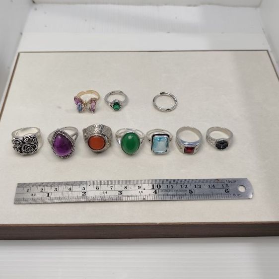 🔖เหมาแหวน 10 วง คละแบบ คละไซส์  รูปที่ 3