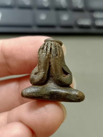 พระปิดตาเก่าเนื้อโลหะ รูปที่ 9