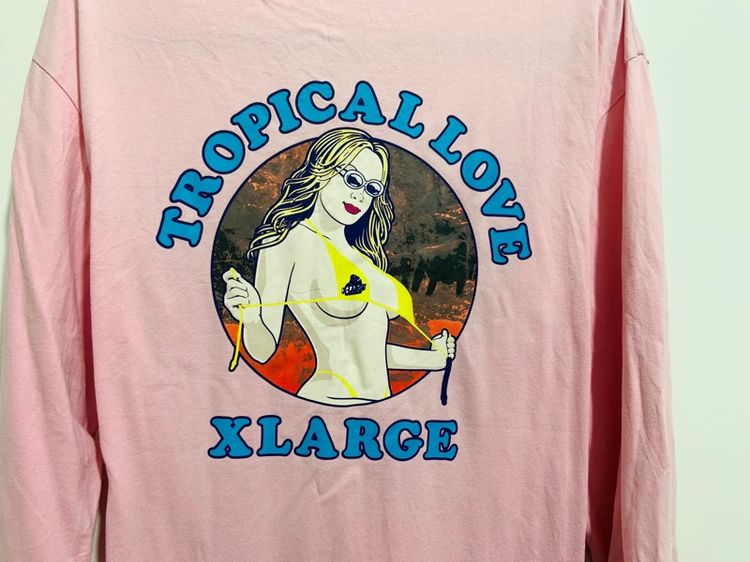 เสื้อยืด X-LARGE แท้ 💯 size L ขนาด อก 21.5 ยาว 28 นิ้ว สภาพใหม่มาก ดีเทลสวย ลายสวย เนื้อผ้านิ่มมาก หายากน่าสะสมครับ รูปที่ 2