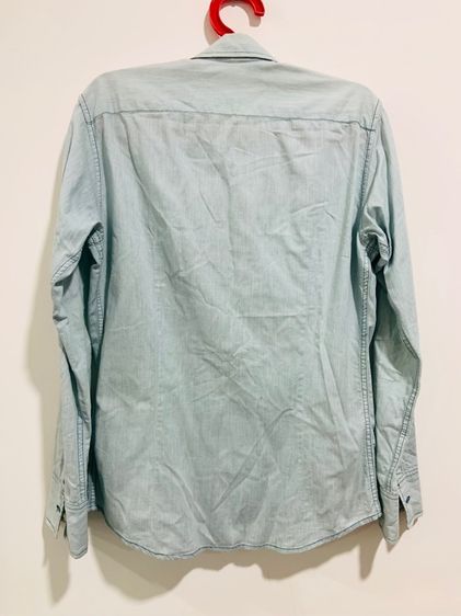 เสื้อเชิ้ต MICHEL KLEIN แท้ 💯 size วัดจริง ขนาด อก 20 ยาว 27.5 นิ้ว สภาพดีมาก ทรงสวย เนื้อผ้าดีมากใส่สบาย ตัดเย็บดีมาก็หายากน่าสะสมครับ รูปที่ 7