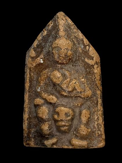 พระขุนแผน ขี่โหงพราย อุ้มกุมาร หลวงพ่อกวย วัดโฆสิตาราม จ.ชัยนาจ เนื้อดิน(046)