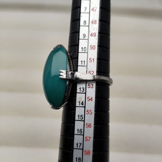 🔖แหวนเงินแท้ หินแท้ ตอกโค๊ต Silver งานจากญี่ปุ่น รูปที่ 7