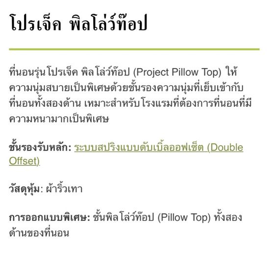 ที่นอน 6 ฟุต มือสอง สปริงเมท รูปที่ 6