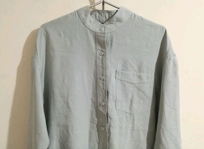 เสื้อเชิ้ตคอปิด Size L รูปที่ 10