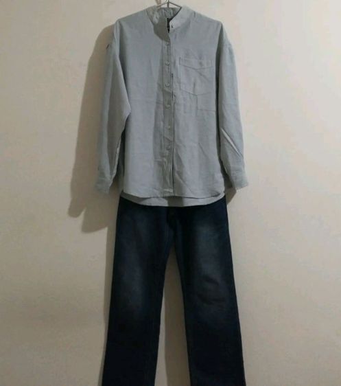 เสื้อเชิ้ตคอปิด Size L รูปที่ 3