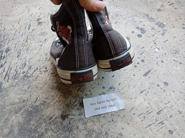 Converse Chuck Taylor All Star เบอร์ 9.5(43) x Greenday "ลายปกอัลบั้ม American Idiot" รูปที่ 4