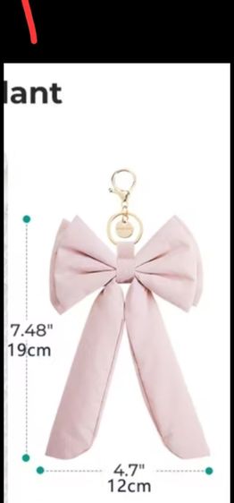 Bag smart Mini Bowknot สีชมพู รูปที่ 11