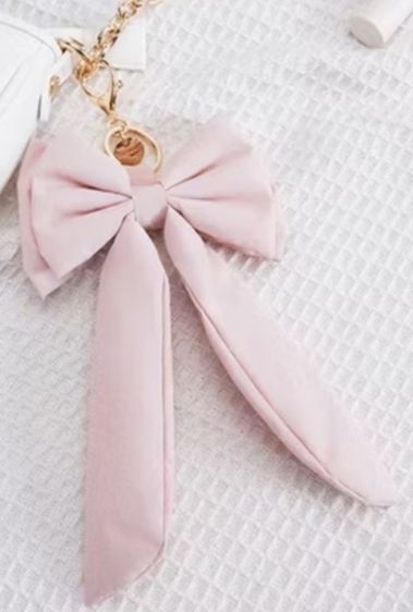 Bag smart Mini Bowknot สีชมพู รูปที่ 2