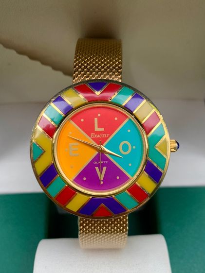 นาฬิกา Exactly Japan 🇯🇵 แท้ ขอบลงยาสวยๆ รูปที่ 9