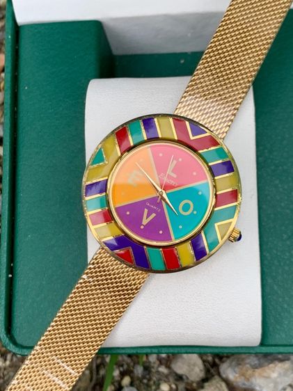 นาฬิกา Exactly Japan 🇯🇵 แท้ ขอบลงยาสวยๆ รูปที่ 4