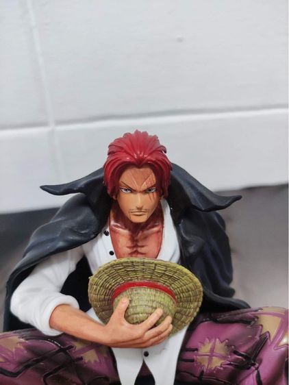 โมเดล วันพีช ฟิกเกอร์ แซงค์คูส SHANK งา นก็อปเรซิ่น มีกล่อง ONE PIECE รูปที่ 2