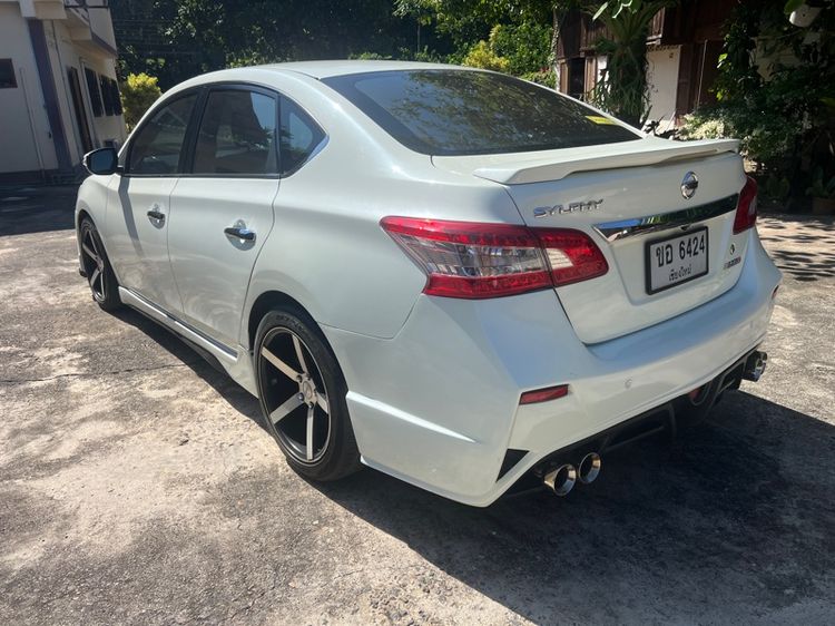 Nissan Sylphy 2013 1.6 E Sedan เบนซิน ไม่ติดแก๊ส เกียร์อัตโนมัติ ขาว รูปที่ 4