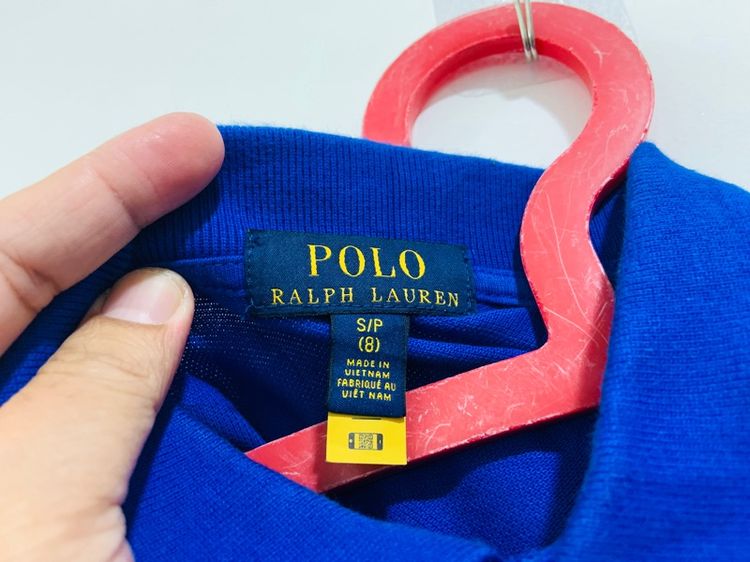 เสื้อโปโล POLO RALPH LAREN แท้ 💯 size S อก 17 ยาว 25 สภาพใหม่มาก สีสด ทรงสวย เนื้อผ้าดีมาก หายากน่าสะสมครับ รูปที่ 4