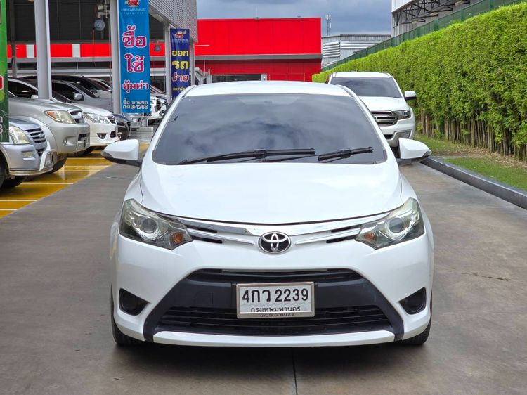 Toyota Vios 2013 1.5 G Sedan เบนซิน ไม่ติดแก๊ส เกียร์อัตโนมัติ ขาว รูปที่ 2
