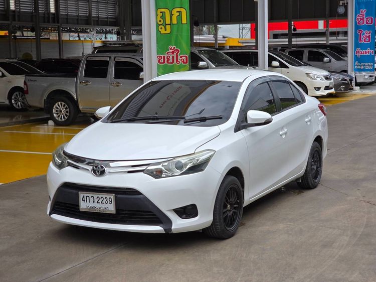 Toyota Vios 2013 1.5 G Sedan เบนซิน ไม่ติดแก๊ส เกียร์อัตโนมัติ ขาว รูปที่ 3