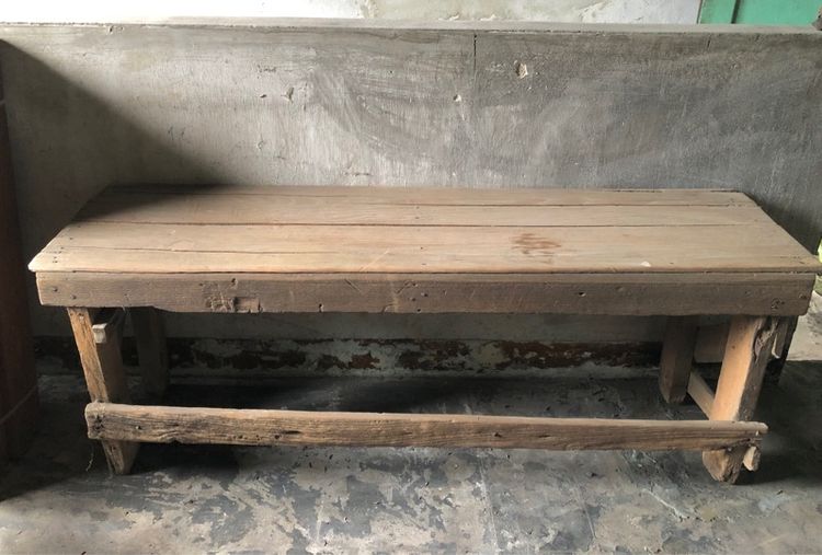 ขายเหมาเก้าอี้ไม้สักเก่า 4ตัว และไม้สักแผ่นหนาบางคละขนาด รูปที่ 4