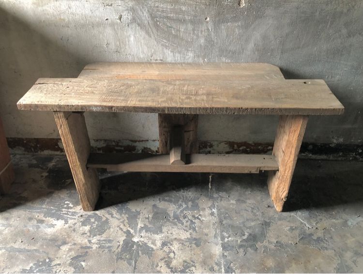 ขายเหมาเก้าอี้ไม้สักเก่า 4ตัว และไม้สักแผ่นหนาบางคละขนาด รูปที่ 6