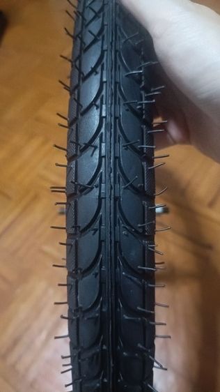 ล้อจักรยาน 20 นิ้ว ยางและยางในของ Camel มีตัวรองขอบยางกันยางด้านใน ประกอบพร้อมใช้ เป็นล้อหน้า ซื้อแล้วใส่ได้เลย สูบลมพร้อม มือ 1 รูปที่ 3