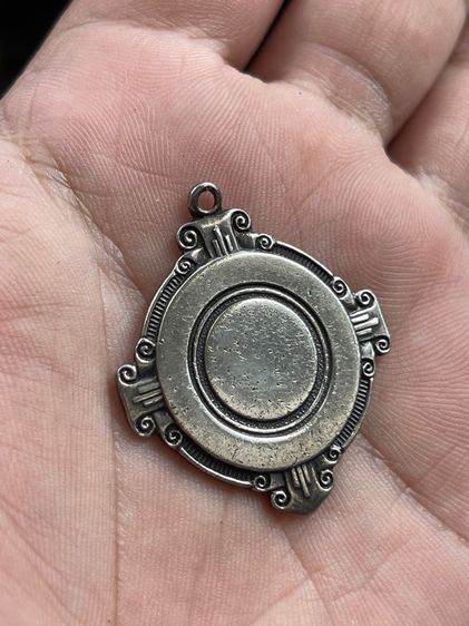 จี้เงิน Antique English Sterling Silver เงินอังกฤษแท้ งานเก่ายุคVictoria  รูปที่ 3