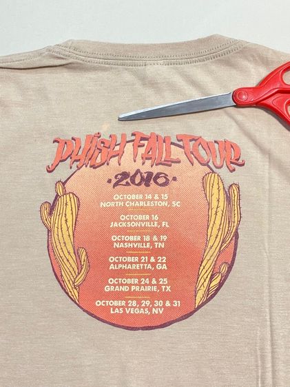 เสื้อยืดวง PHISH รูปที่ 8