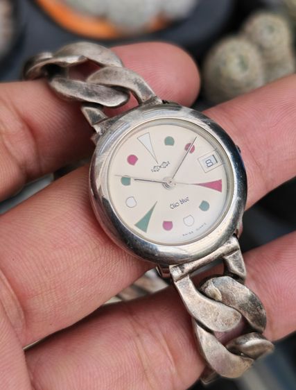 นาฬิกา Clio blue เงินแท้ ระบบ Quartz สวยมาก แบ่งปันสาวๆราคาดีๆครับ รูปที่ 3