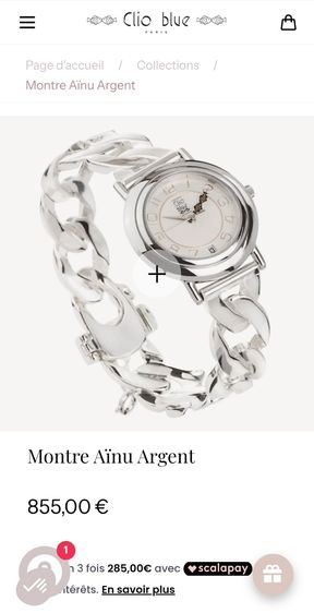 นาฬิกา Clio blue เงินแท้ ระบบ Quartz สวยมาก แบ่งปันสาวๆราคาดีๆครับ รูปที่ 16