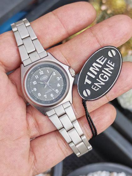 นาฬิกา Time Engine เก่าเก็บมือหนึ่ง ระบบ Quartz สภาพนี้ แบ่งปันถูกที่สุดครับ 