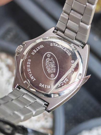 นาฬิกา Time Engine เก่าเก็บมือหนึ่ง ระบบ Quartz สภาพนี้ แบ่งปันถูกที่สุดครับ  รูปที่ 12