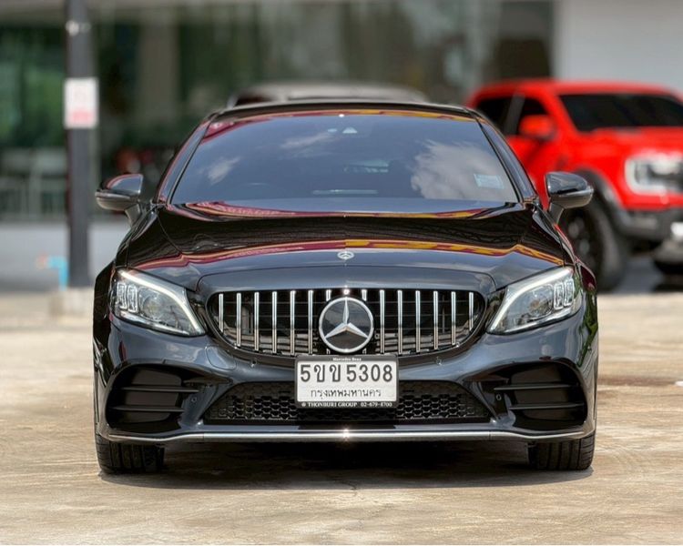 Mercedes-Benz C-Class 2022 C200 Sedan เบนซิน ไม่ติดแก๊ส เกียร์อัตโนมัติ ดำ รูปที่ 2