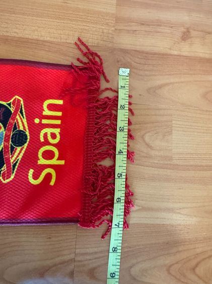 ➗➰ คิดราคาคนละครึ่ง  🧣 ผ้าพันคอ Spain ESPANA งานแท้ขนนุ่ม ของใหม่เก่าเก็บ รูปที่ 4