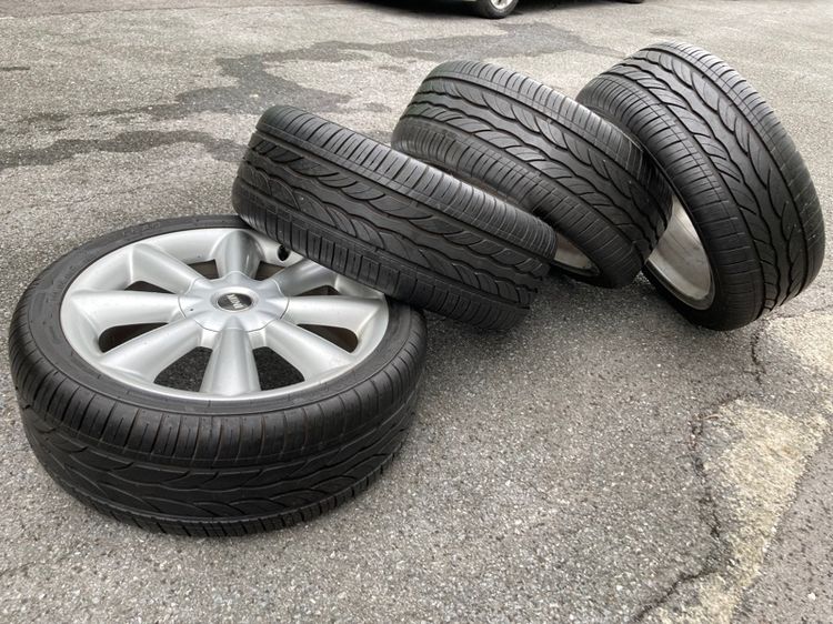 ล้อ MINI Cooper S F56 18” ยางปลายปี 2022 ขนาด 225 40 18 ยางใหม่มาก พร้อมใช้ ล้อเดิมติดรถ 5 รู 112 แท้ มือสอง สภาพดี ไม่เคยซ่อม รูปที่ 16