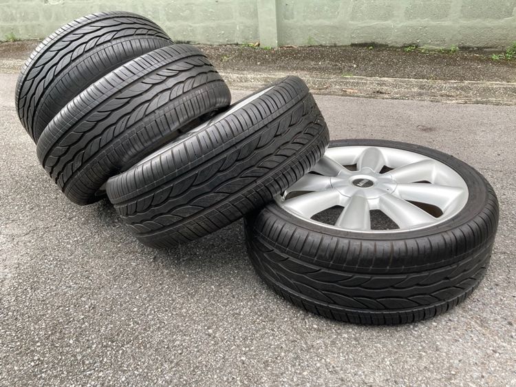 ล้อ MINI Cooper S F56 18” ยางปลายปี 2022 ขนาด 225 40 18 ยางใหม่มาก พร้อมใช้ ล้อเดิมติดรถ 5 รู 112 แท้ มือสอง สภาพดี ไม่เคยซ่อม รูปที่ 11