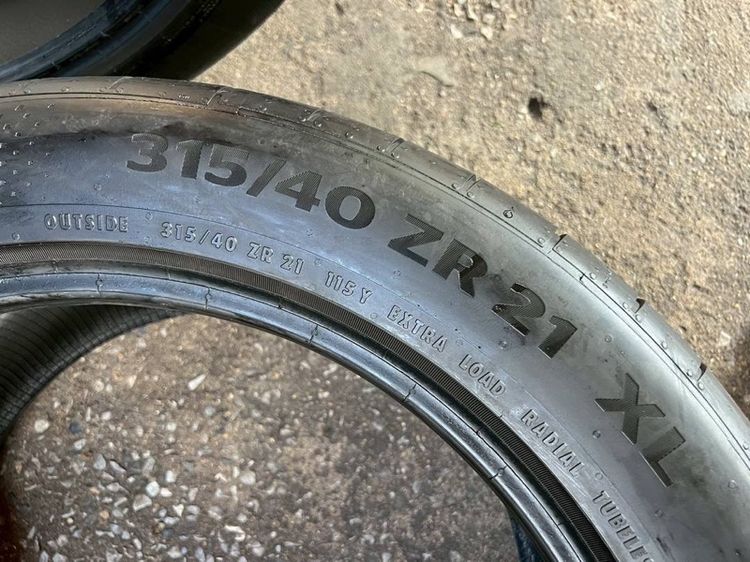 ยาง Continantal 315 40 21 ปี22 คู่ 3000 บาท รูปที่ 5