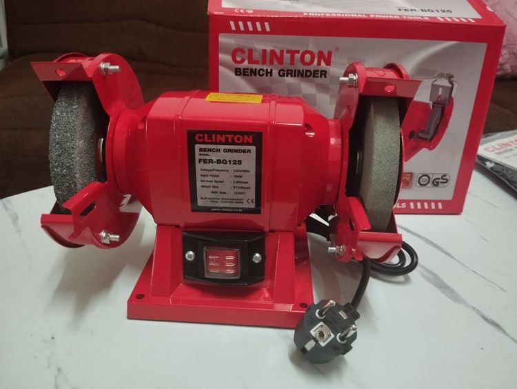 เครื่องเจียรหินไฟ 5 นิ้ว รุ่น SN-1205 เสียงเงียบไม่ดัง พร้อมหินเจียร์ 2ก้อน ไฟ 220 V เก็บปลายทาง รูปที่ 7