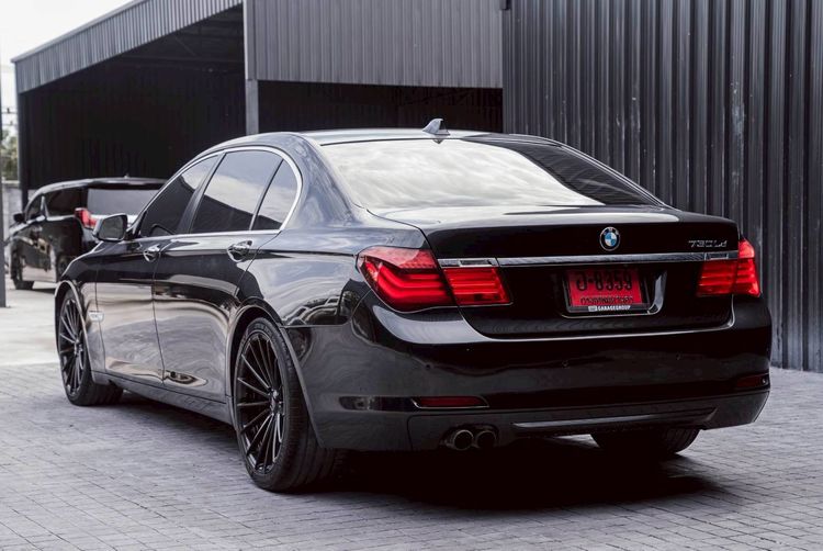BMW Series 7 2010 730Ld Sedan ดีเซล ไม่ติดแก๊ส เกียร์อัตโนมัติ ดำ รูปที่ 4