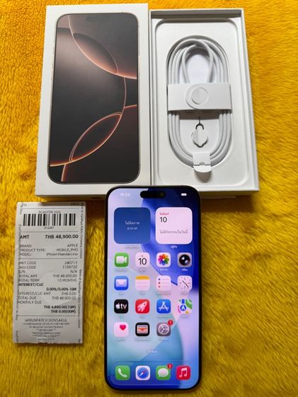 iPhone 16 ProMax-256GB.ใหม่มาก รูปที่ 11