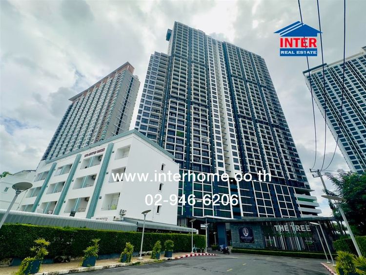 คอนโดมิเนียม 35.98 ตร.ม. เดอะทรี อินเตอร์เชนจ์ ติดห้างเกตเวย์บางซื่อ ตรงข้างโรงพยาบาลบางโพ ถนนประชาราษฎร์สาย2 เขตบางซื่อ กรุงเทพมหานคร