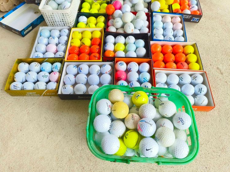 ลูกกอล์ฟสภาพสวยคละแบรนด์      จำนวน    1500    ลูก      มือสองญี่ปุ่น รูปที่ 2
