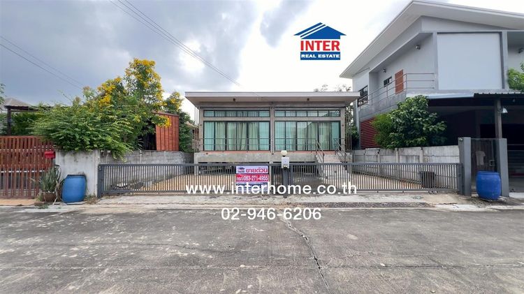 บ้านเดี่ยว 1 ชั้น 46.9 ตร.ว. หมู่บ้านสายไหมริมชล1 ใกล้สายไหมอเวนิว ซอยสายไหม85 ถนนสายไหม ถนนสุขาภิบาล5 เขตสายไหม กรุงเทพมหานคร รูปที่ 2