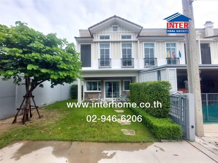 ทาวน์เฮ้าส์ 2 ชั้น 52.5 ตร.ว. หมู่บ้านวิลลาจจิโอ ศรีนครินทร์ ซอยทรัพย์บุญชัย28 ถนนศรีนครินทร์ เมืองสมุทรปราการ สมุทรปราการ