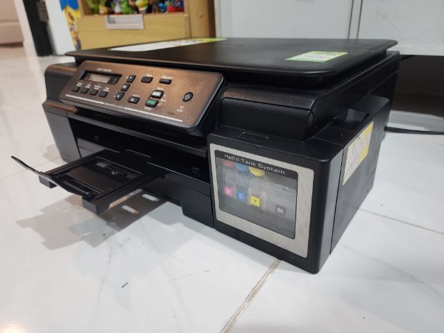ปริ้นเตอร์ brother t500w wifi แท็งค์หมึกโรงงาน ระบบ All in one สภาพเครื่อง การทำงานปกติ สีออกครบ พร้อมใช้งาน รูปที่ 4