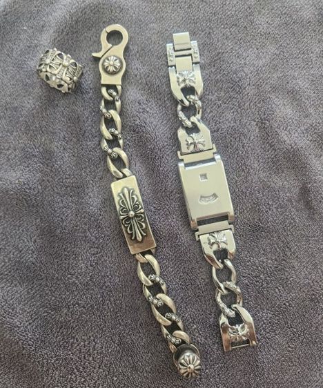 นาฬิกาวินเทจ สไตล Chrome hearts 