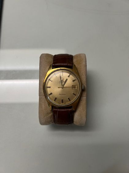 ทอง OMEGA Genève Automatic Cal. 565 Date Vintage Gold Capped 