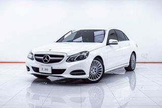 BENZ E-CLASS E300 BLUETECH HYBRID 2.1 EXCLUSIVE AT 2015 ออกรถ 0 บาท จัดได้ 414,000 บ.   รหัสรถ 1E438