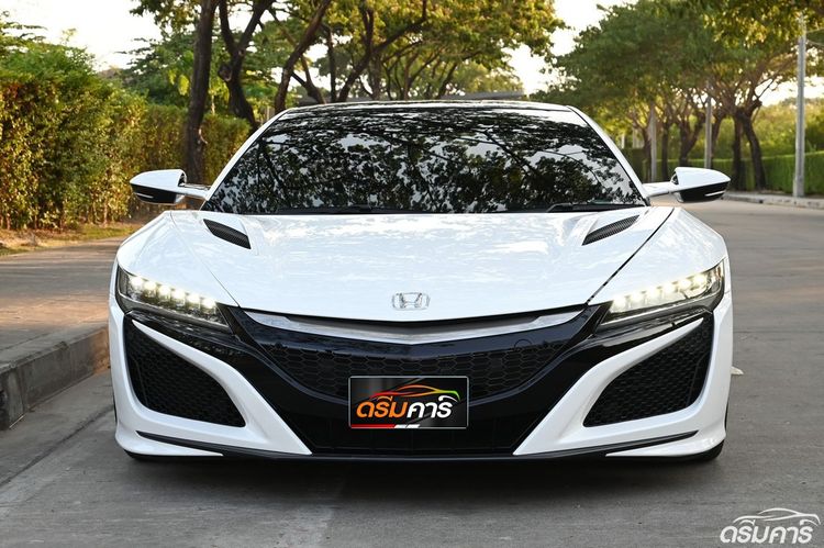Honda NSX 2019 3.5 4WD Sedan ไฮบริด ไม่ติดแก๊ส เกียร์อัตโนมัติ ขาว รูปที่ 2