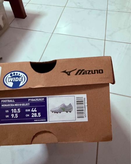 รอเท้าฟุตบอล Mizuno มือ2 สภาพดี รูปที่ 3