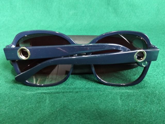 แว่นกันแดดท่านหญิงแบรนด์ Oroton รุ่น Promenade alternate fit . Hand made in Australia แท้ ขนาด 58-17-140mm.สีกรมน้ำเงิน  รูปที่ 11